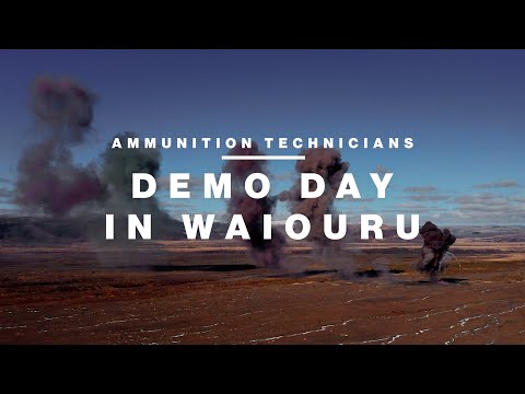 Demolition Day in Waiouru | New Zealand Army