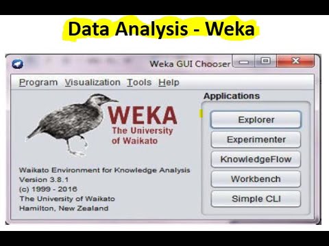 Learn Weka Data Analysis part 1
