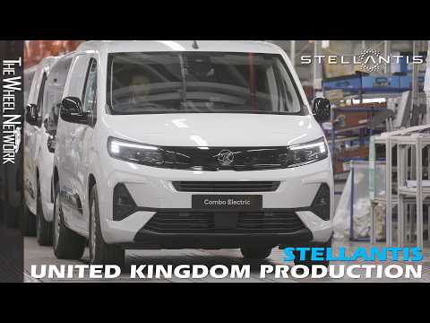 Stellantis Van Production in England – Ellesmere Port Plant | Berlingo, Doblo, Partner, Combo [4K]