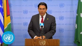 Israel on Gaza - Security Council Media Stakeout | United Nations