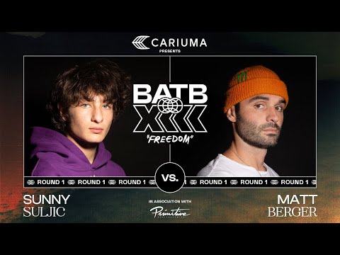 BATB 13: Sunny Suljic Vs. Matt Berger - Round 1: Battle At The Berrics Presented By Cariuma