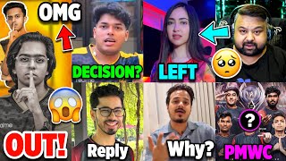 Spower LEFT GodLike BUT - Exposed? 😱 S8ul Reacts to Kaashvi💔 DISBAND🚨 Jonathan Decision?, BGMI Team