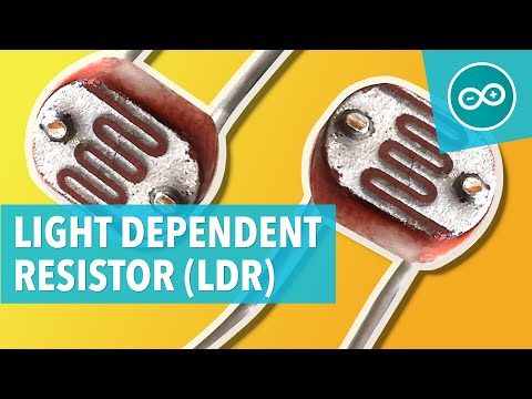 LDR (LIGHT DEPENDENT RESISTOR) - Arduino tutorial #20