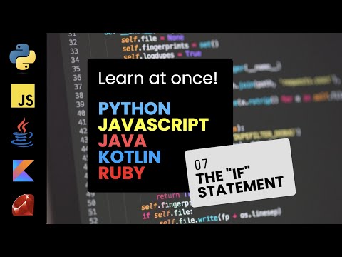 07. The "if" statement - Programming Tutorial