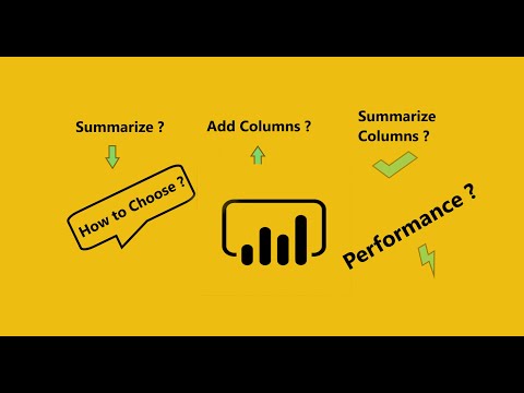 Summarize() vs AddColumns() vs SummarizeColumns() Which of these has the best performance & how ?