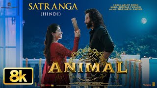 Animal: Satranga [8K] - Video | Ranbir K,Rashmika|Sandeep|Arijit,Shreyas,Siddharth-Garima|Bhushan K