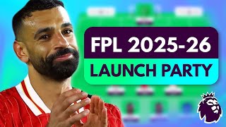 FPL 2025-26 IS LIVE! | Fantasy Premier League Launch Party