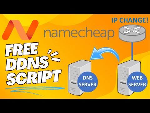 [No Dependencies] Namecheap - How to Setup a FREE DDNS Script (self contained)