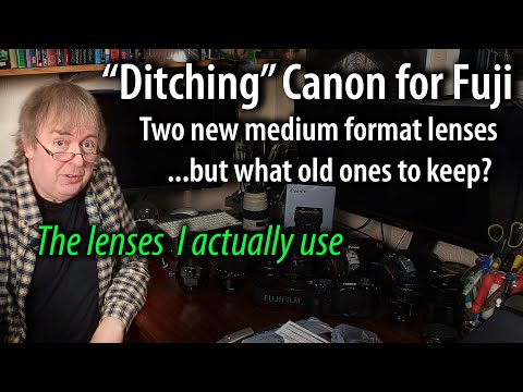 Switching Canon to Fujifilm Medium Format. Unboxing 2 New Lenses & Deciding Which Old Lenses to Keep