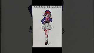 Oshi no Ko characters drawing #anime #drawing #oshinoko #art #animeart #animedrawing #fyp #shorts