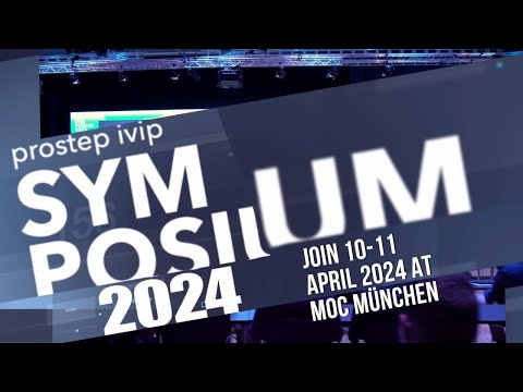 Prostep ivip Symposium 2024 Attendees - Join prostep ivip Symposium 10-11 April 2024 at MOC München