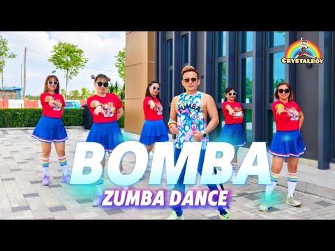 BOMBA by Daddy Yankee | Zumba Dance | Crystalboy Fitness | Tiktok Fitness Dance | Reggaeton