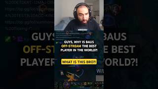 Baus Gets 25 Kills on Quinn 🔥 #baus #detdert #rekkles #crownie #losratones #lolclips #quinn #react