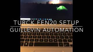 Basic Setup of Turck FEN20-4IOL