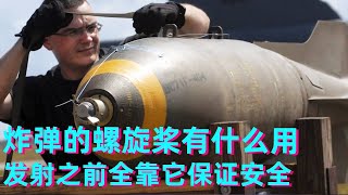 炸弹上的两个螺旋桨你注意过吗？造型小巧却有决定性的作用，爆炸之前全靠它保证安全！【科学火箭叔】