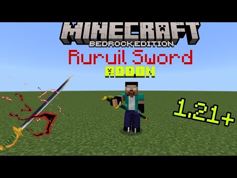 Minecraft PE{Ruruil Sword}Addon | Full Addon