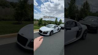 What’s The Difference Between These Audi R8’s? ￼