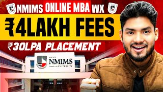 Online MBA from NMIMS (WX) This Specialisation Give You ₹30LPA Placement 🔥🔥