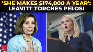'Net worth of $413 million…': Karoline Leavitt rips Nancy Pelosi over insider trading accusations