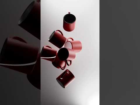 Satisfying mug pop simulation #satisfying