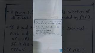### NCERT MATHS class 11 CH-1 SETS  quick rivision @by Sonia Parashar ###