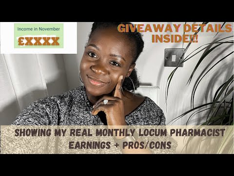 HOW MUCH I EARNED IN A MONTH AS A LOCUM PHARMACIST||PROS/CONS OF LOCUMING
