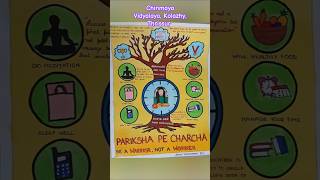 Poster on Pariksha Pe Charcha | PPC #ppc #ppc2025 #shorts #chinmayavidyalaya #poster #postermaking