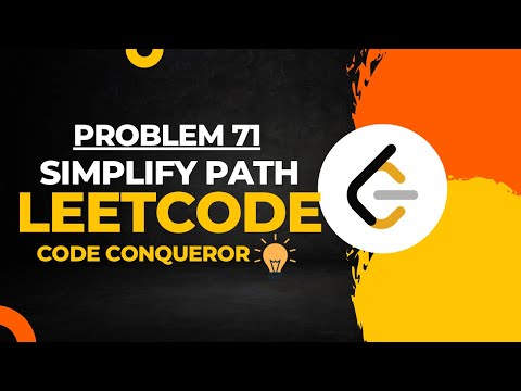 LeetCode Problem 71 - Simplify Path Solution C++ | Leet Code Daily Problem