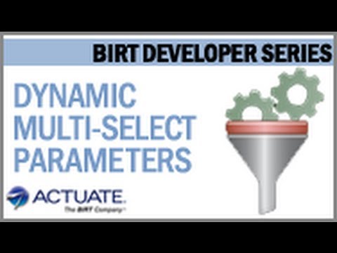 How to create and use a Dynamic MultiSelect parameter in BIRT