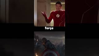 flash vs capitão América 💥💢 Marvel vs dc #marvel #dc #flash #capitãoamerica