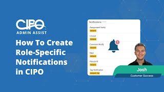 Admin Assist: Create Role-Specific Notifications in CIPO | Smarter Alerts for Construction Teams