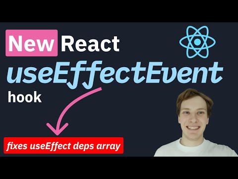New React useEffectEvent hook