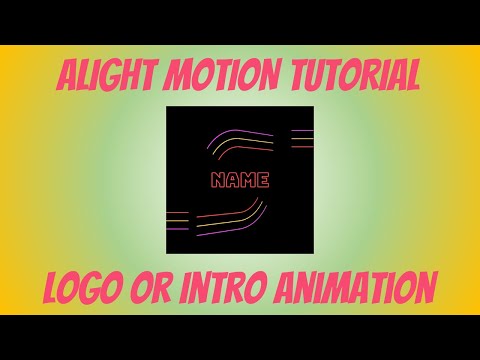 How To Make Intro or Logo Animation in Alight Motion – Tutorial (Android and iPhone)