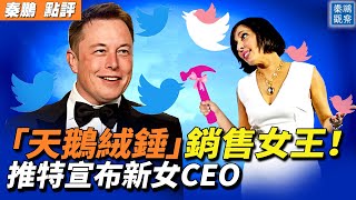 「天鵝絨錘」銷售女王！馬斯克任命推特新CEO，環球集團銷售主管Linda Yaccarino是誰？推特會走向什麼方向？| #秦鵬政經觀察 5/12/2023