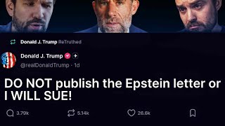 Trump's Letter To Epstein Leaks