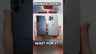 😱 IPHONE 15 PRO MAX VS SAMSUNG S25 ULTRA SPEED TEST?🤫