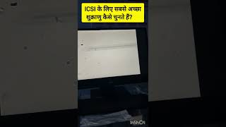 ICSI process in IVF, Intracytoplasmic sperm injection #ivf #icsi #ivfprocess #ivfinfertility #shorts