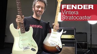 FENDER Vintera Stratocaster oder doch Classic Player?