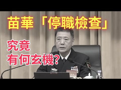 苗華「停職檢查」，罕見字眼究竟藏有什麼玄機？從輕發落留活扣？