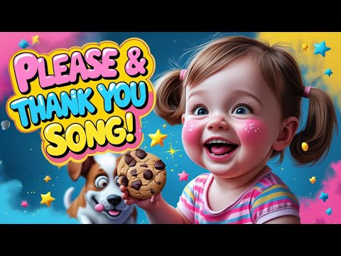 Funny Manners Song for Kids🎶 Say Please & Thank You!🌟Magic Words Song for Preschool | Funny & Cute