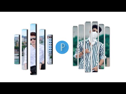 Creative Split Photo Editing | Facebook & Instagram Stylish Design Using PixelLab #pixellab #photo