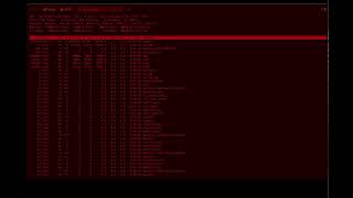 Linux webserver top