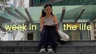 week in the life in singapore | 9-6 office diaries, cafe runs, morning routines