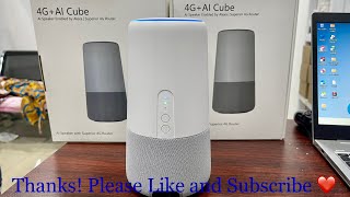 Huawei Ai Cube B900 Review and Unboxing / How to Connect to Bluetooth Speaker Of 4G+ AI Cube Huawei.