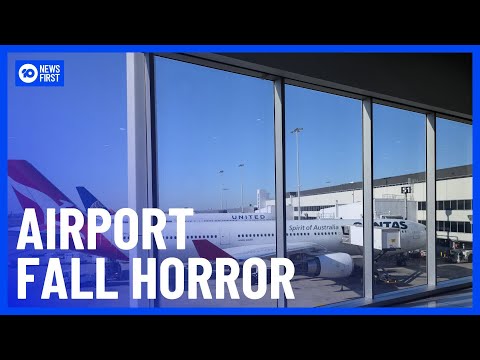 Woman In Critical Condition After Fall From Sydney Airport Aerobridge | 10 News First