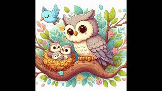 #OwlFamily #NatureWisdom #CherishMoments #BirdsOfInstagram #NatureLovers #positivevibes
