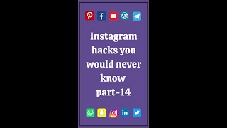 Instagram hacks you would never know part-14 #yourdigitaladvisor #shorts #instatips