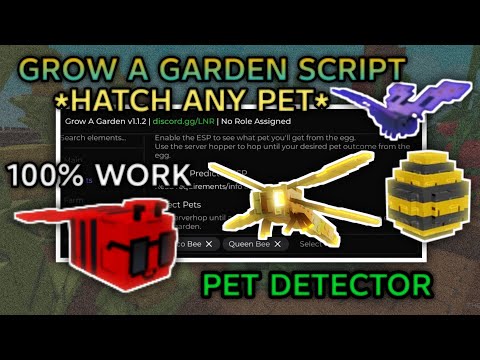 [🐝] GROW A GARDEN EGG DETECTOR SCRIPT - GET DRAGONFLY AND QUEEN BEE *OP SCRIPT*