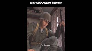 "Remember Private Rogers?" - The Best Captain America Reference in Call Of Duty 😎🔥 #shorts #cod #ww2