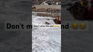 Slipping on ice Hilarious and painful 😢#falling #slipping #funnyfall #shorts #fall
